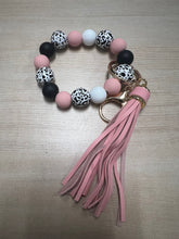 Load image into Gallery viewer, Silicone Wristlet Keychain