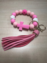 Load image into Gallery viewer, Silicone Wristlet Keychain