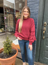 Load image into Gallery viewer, Brick Fringe Sweater