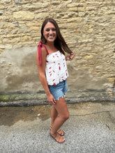 Load image into Gallery viewer, Lou Floral Embroidery Tank