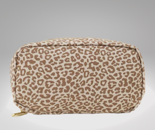 Load image into Gallery viewer, Leopard makeup bag