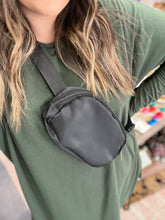Load image into Gallery viewer, Black Belt Bag