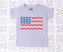 Load image into Gallery viewer, Scalloped Bow Flag—kids