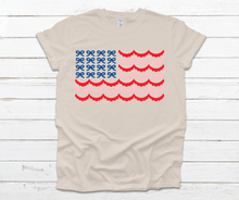 Load image into Gallery viewer, Scalloped Bow Flag