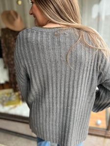 Charcoal Grey Sweater