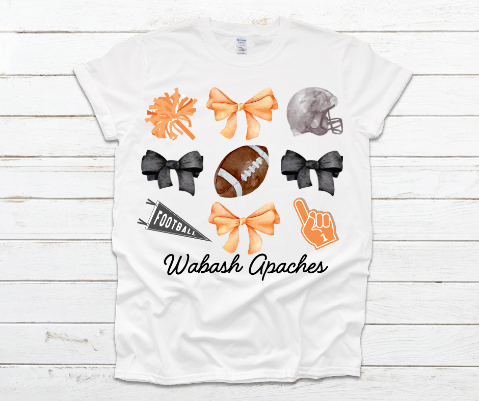 Football Coquette Tee