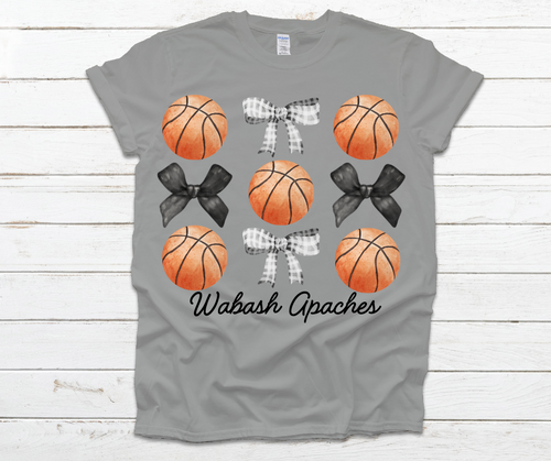 Basketball Coquette Tee