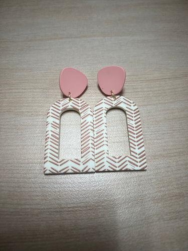 Hollow Geo Earring