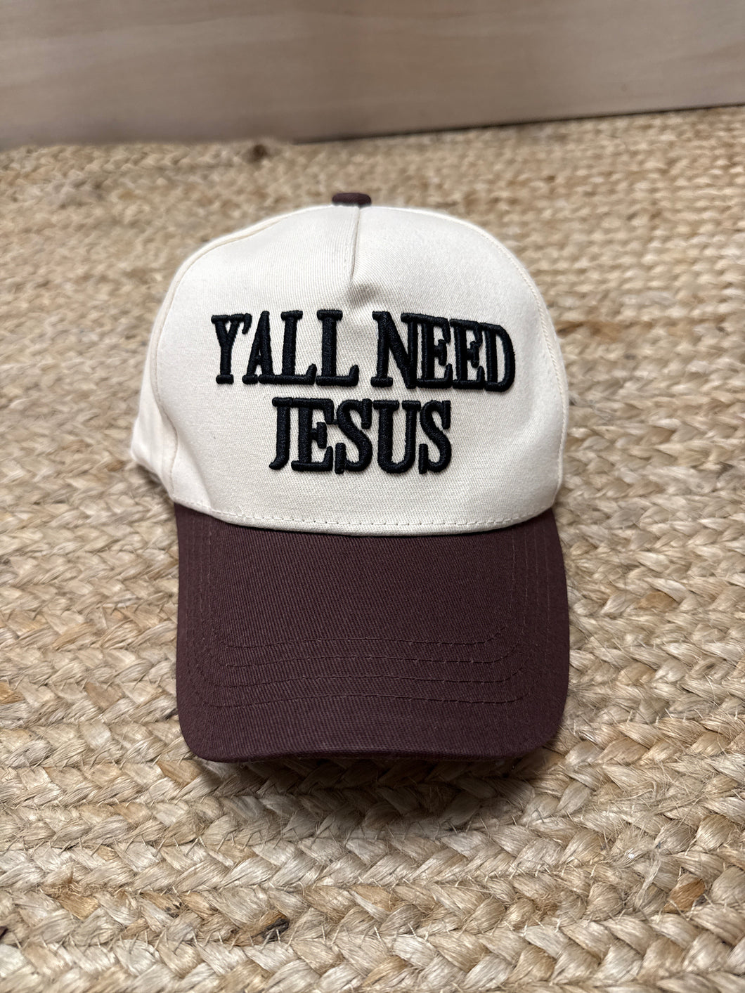 Y’all need Jesus (embroidered)