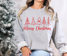 Load image into Gallery viewer, Merry Christmas Tree Sweatshirt