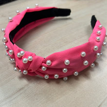 Load image into Gallery viewer, Pearl knot headband
