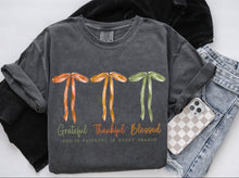 Load image into Gallery viewer, Bows Grateful Thankful Blessed