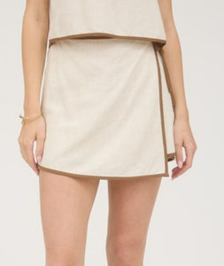 Maisie Linen Skort