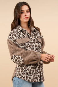 Leopard Mocha Jacket