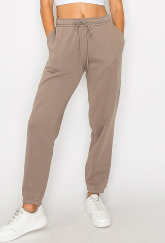 Taupe Fleece Sweats