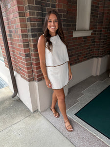 Maisie Linen Skort