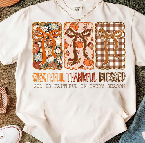Grateful Thankful Blessed boxes