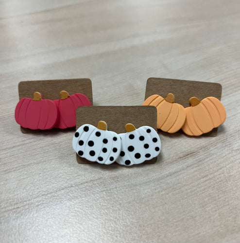 Pumpkin earrings