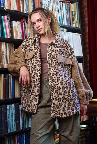 Leopard Mocha Jacket