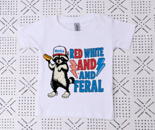 Load image into Gallery viewer, Red, White, &amp; Feral