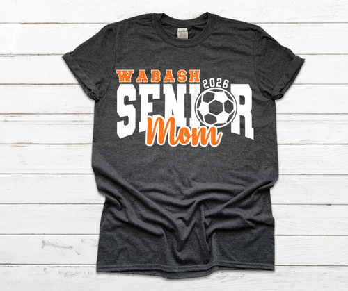 Senior 2026 Soccer Mom w/Name & #