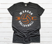 Load image into Gallery viewer, Wabash Volleyball (Number)