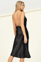 Load image into Gallery viewer, MEET YOU THERE COWL NECK MIDI DRESS