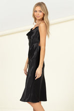Load image into Gallery viewer, MEET YOU THERE COWL NECK MIDI DRESS
