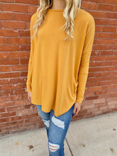 Load image into Gallery viewer, Mustard Dolman Top