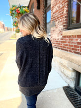 Load image into Gallery viewer, Dark Grey Oversized Sweater