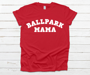 Ballpark Mama Tee